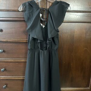 H&M Black Backless Dress